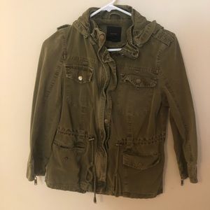 Dark green jacket